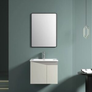 KQ-S3660 瓷盆不鏽鋼烤漆浴櫃組/寬60CM