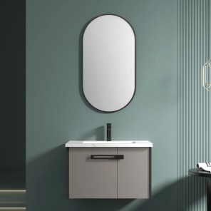 KQ-S3880 瓷盆不鏽鋼浴櫃組/寬80CM