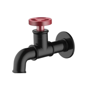 D-1206MBR 工業風長栓附起泡器/消光黑