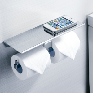 D-415 銅雙捲衛生紙架