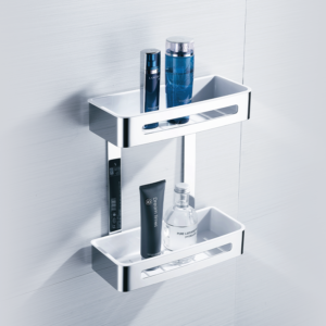 D-471 不鏽鋼雙層長方置物架