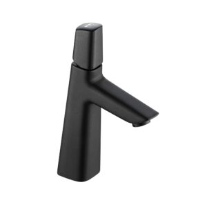 KQ-S8015-3 不鏽鋼面盆龍頭-霧黑